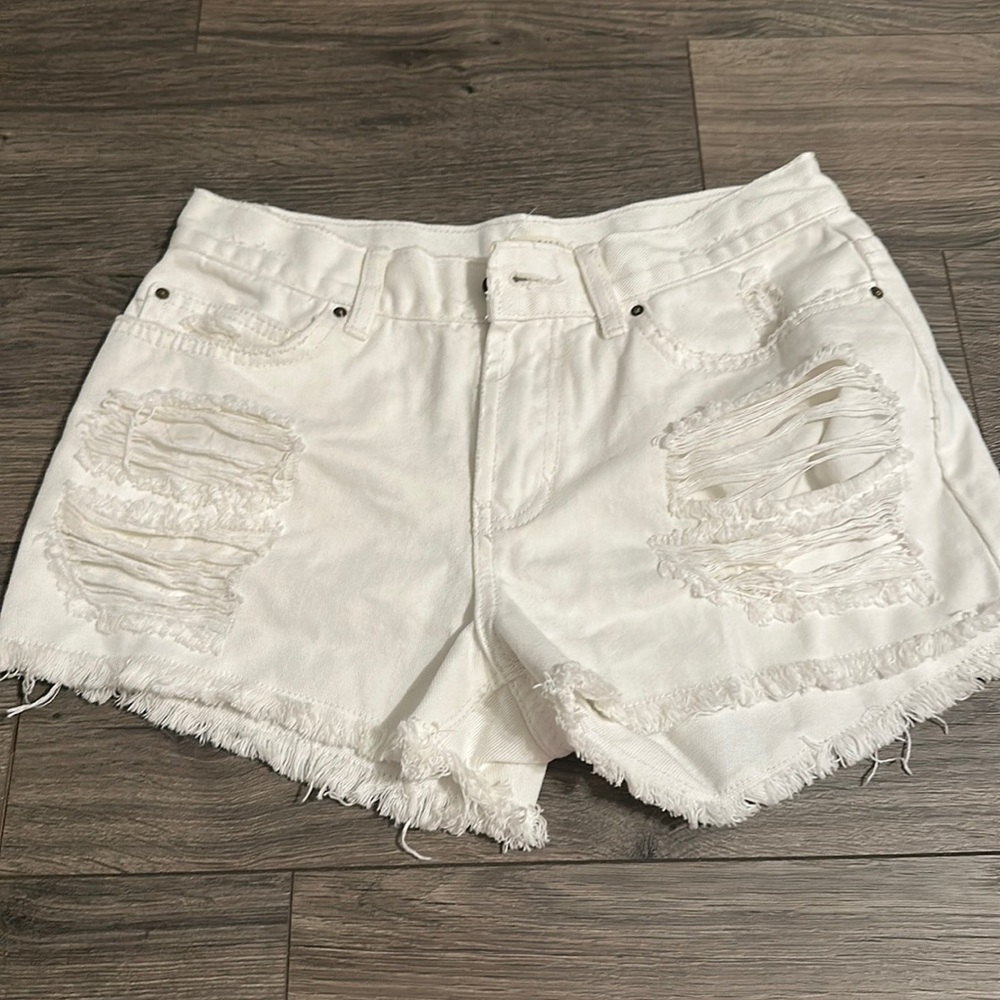 billabong white shorts
